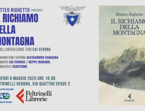 venerdì 9 maggio | Presentazione libro “Il Richiamo della Montagna” @ Feltrinelli Verona – Matteo Righetto